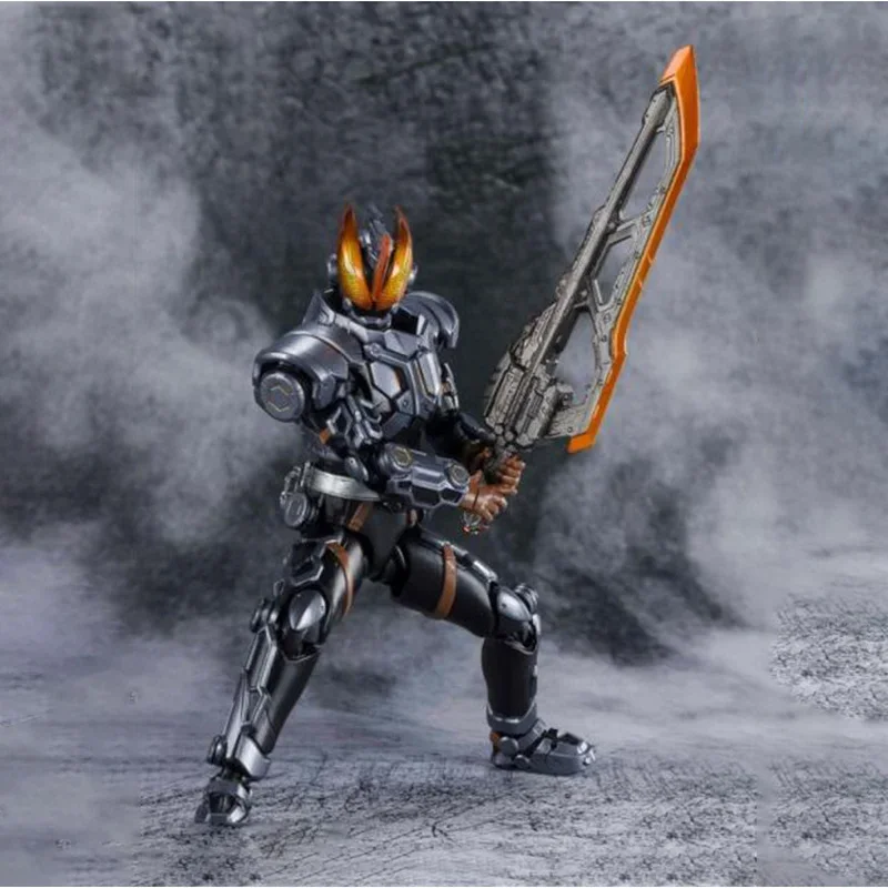 Фото Bandai натуральная аниме-фигурка Kamen Rider SHF Saber Buster Genbu Shinwa, Коллекционная модель, аниме-фигурка, игрушки для детей №4