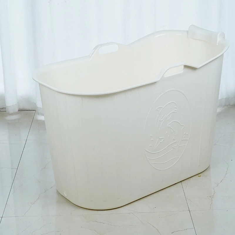 

Portable Japanese Bathtub Freestanding Mobile Ice Bucket Swimming Bathtub Anti Slip Plastic Ofuro Inflavel Bathroom Products