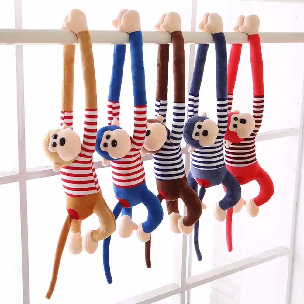

Kawaii для детей, украшение для дома, мягкая кукла-животное, детские подарки, длинная рука, обезьяна, плюшевые игрушки, мягкие игрушки, плюшевая кукла
