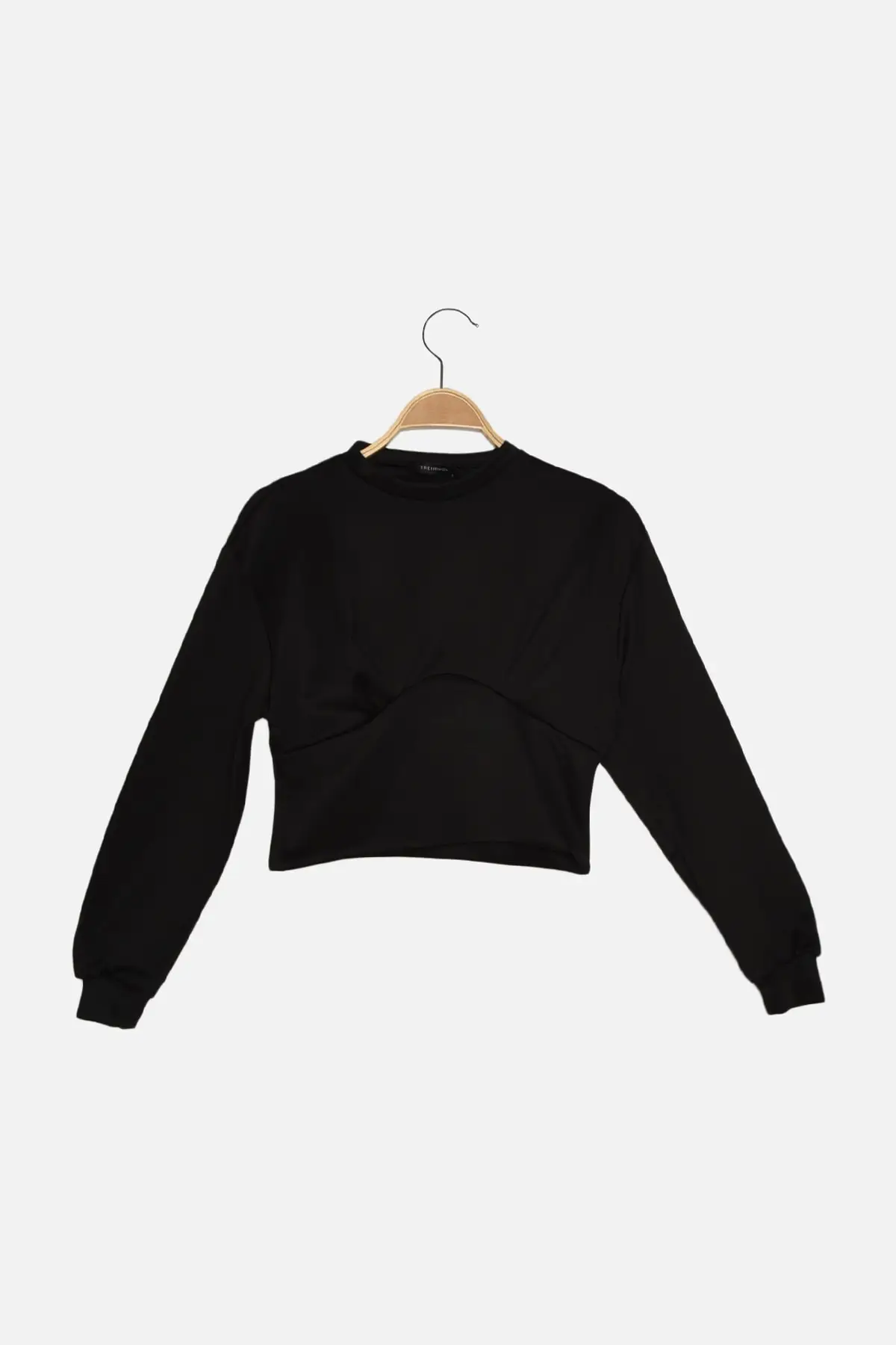 

Укороченный трикотажный свитшот с завышенной талией TWOAW22SW0199