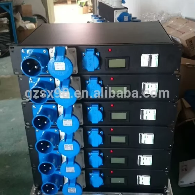 Блок питания 32A с европейской вилкой Shuko