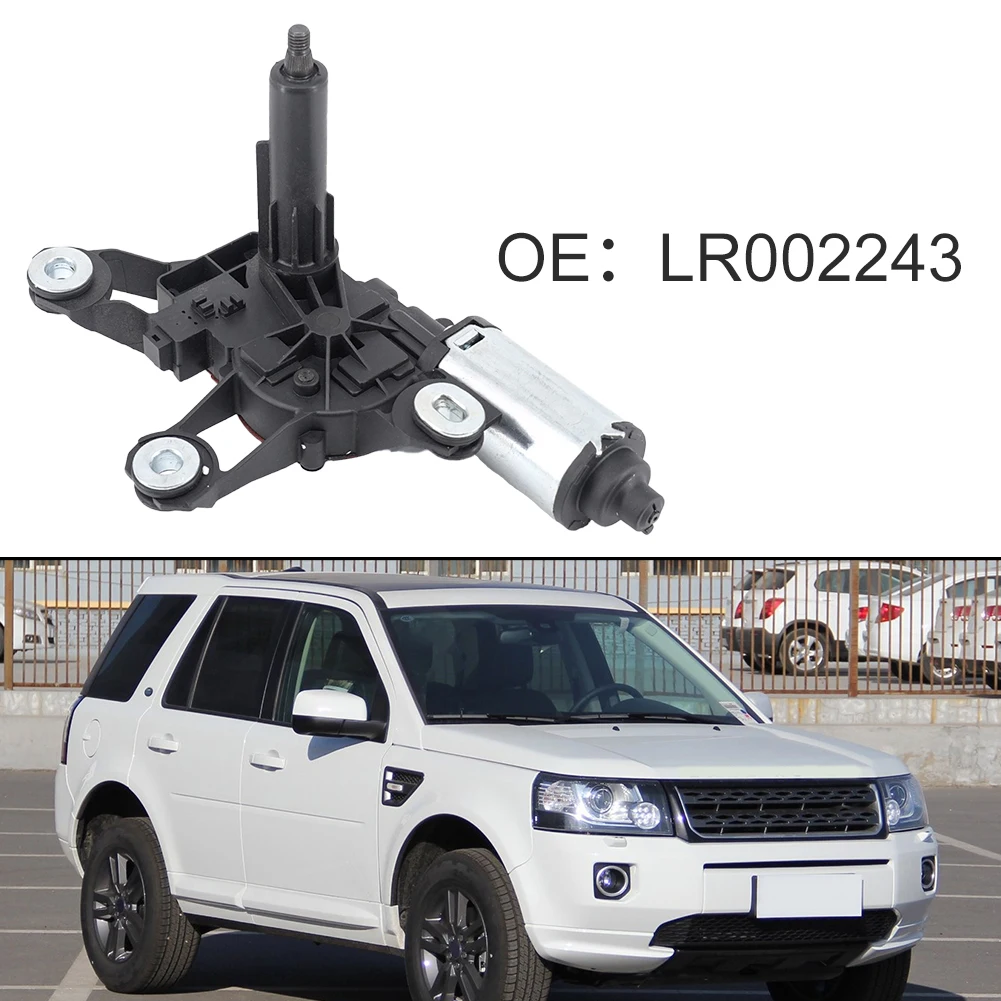 

1PCS Balck ABS New Rear Windscreen Wiper Motor For Land Rover Freelander 2006-2014 OE LR002243, LR033226 Car Accessories