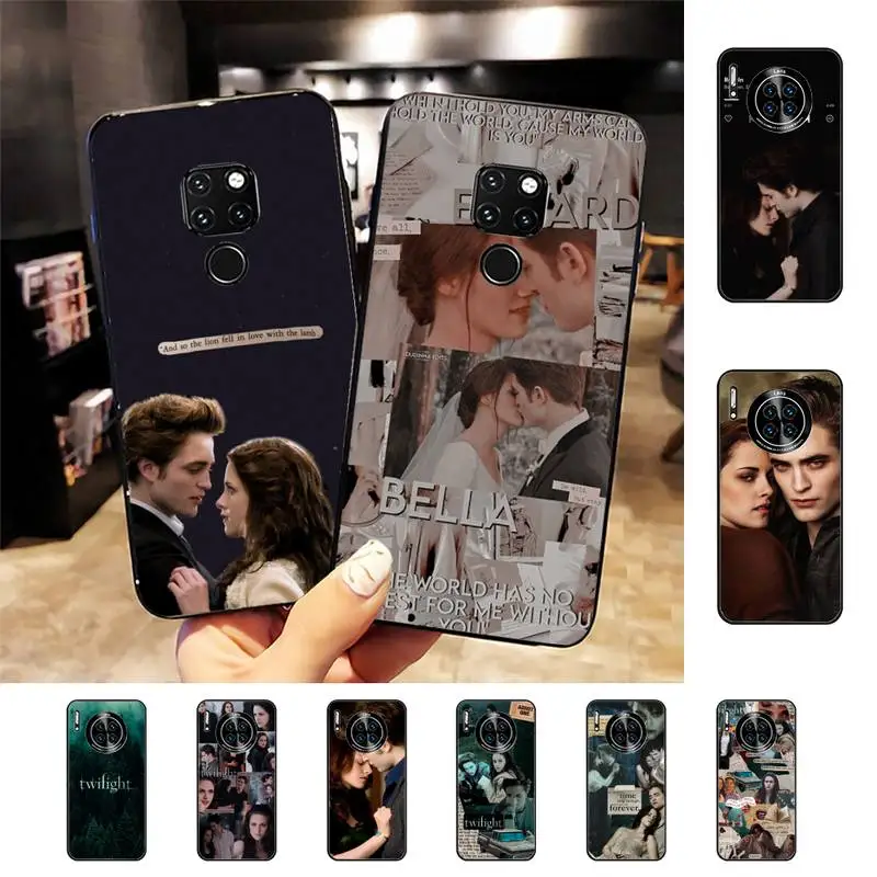 

Twilight Isabella Edward Cullen Phone Case for Huawei Mate 20 10 9 40 30 lite pro X Nova 2 3i 7se