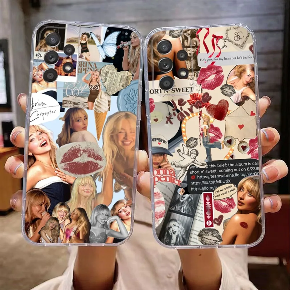 Чехол для телефона S-Sabrina пожалуйста C-Carpenter Samsung Galaxy A71 70 52 51 40 31 A50 30S 21S Note20ultra