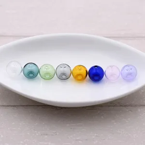 5pieces Double Hole 10-20mm Color Glass Ball Beads Hollow Glass Bottle Globe DIY Handmade Jewelry Ma in Pakistan