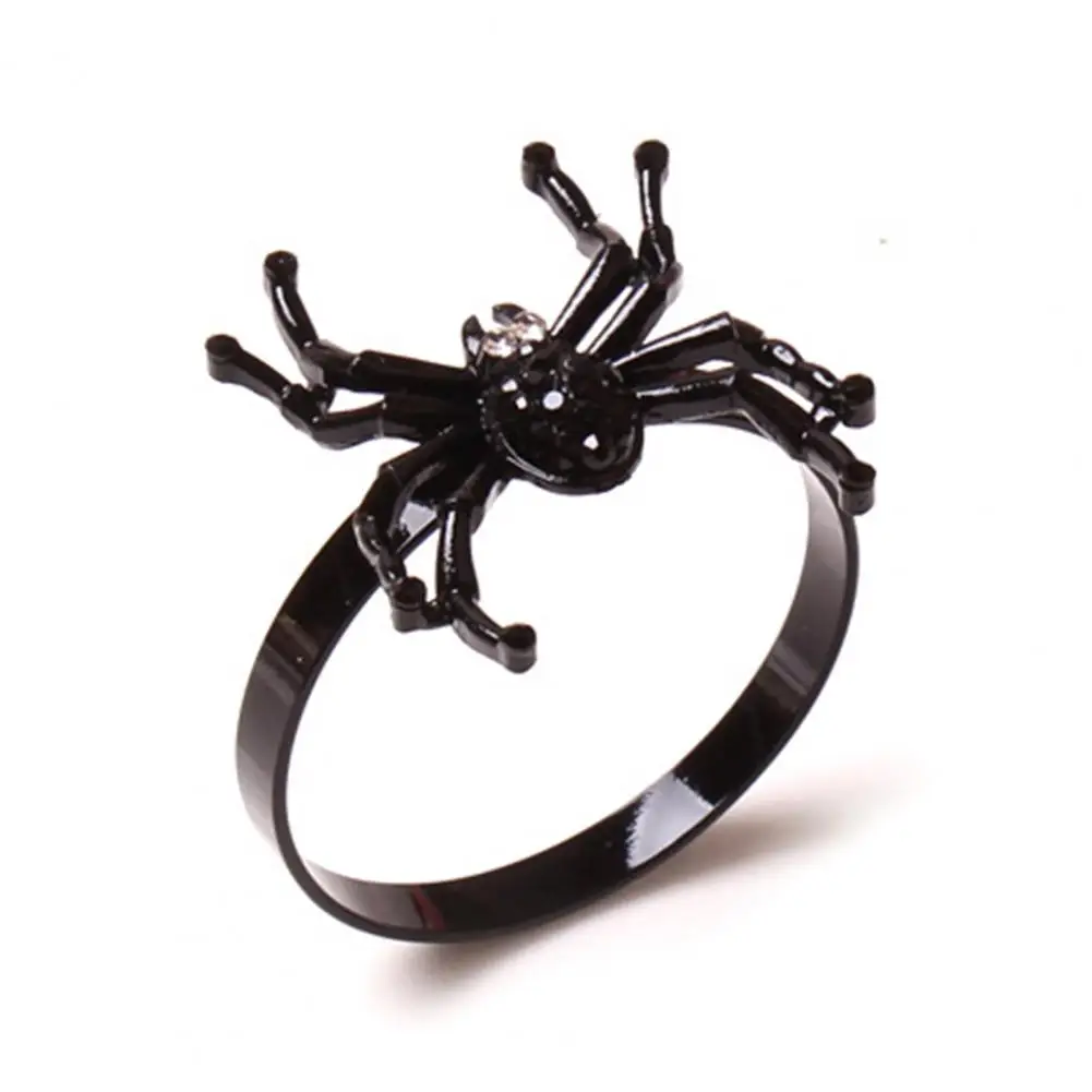 

Кольца для салфеток на Хэллоуин, прочные держатели для салфеток, компактные декоративные полезные застежки для салфеток в столовую, домашний декор на Хэллоуин