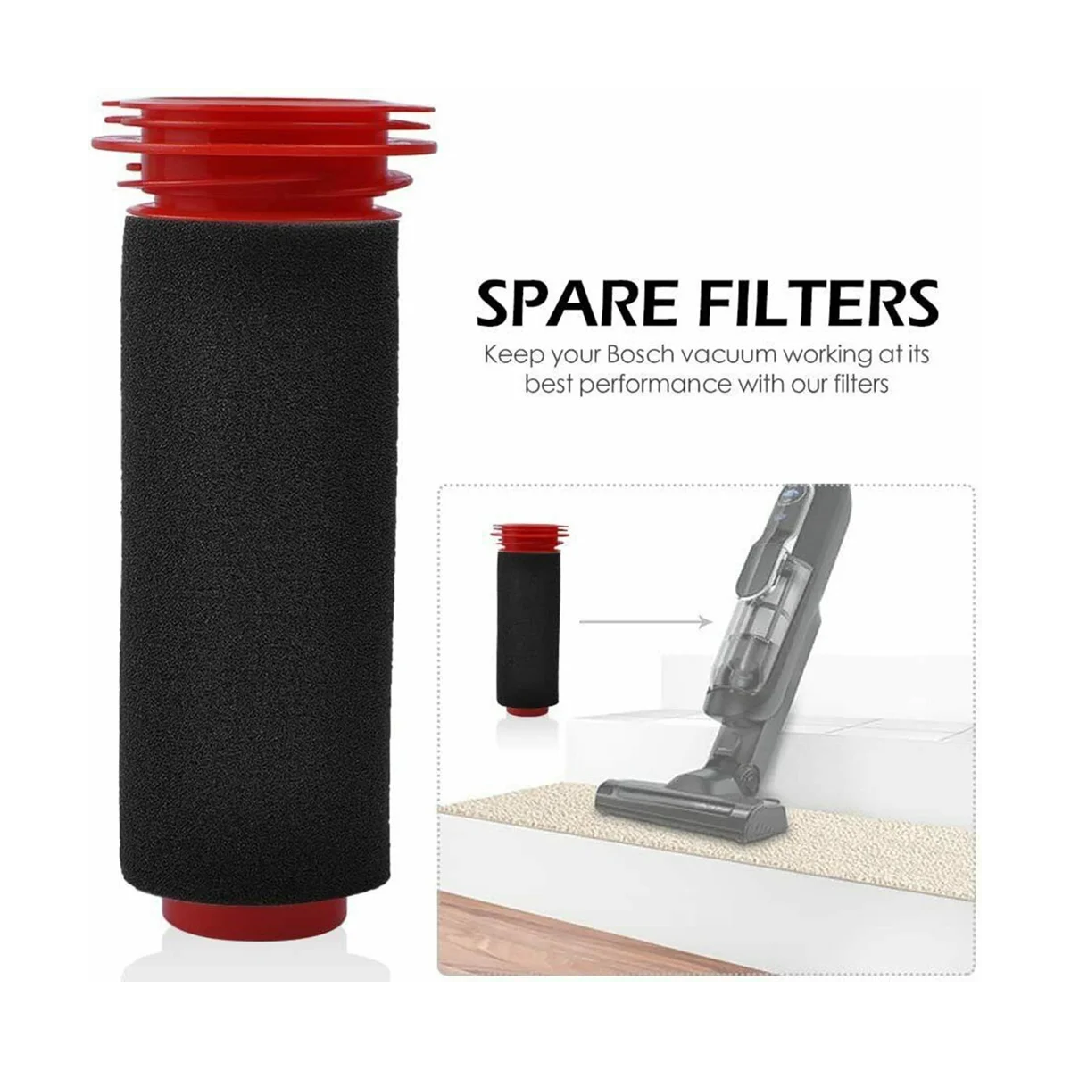 HEPA-фильтр для пылесоса Flexxo серии BBH3Z0025 BBH3PETGB BBH3251GB