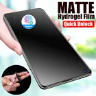 Гидрогелевая пленка для Samsung Galaxy S22 Ultra S21 S20 Note 10 Plus A51 A71 A52 A50