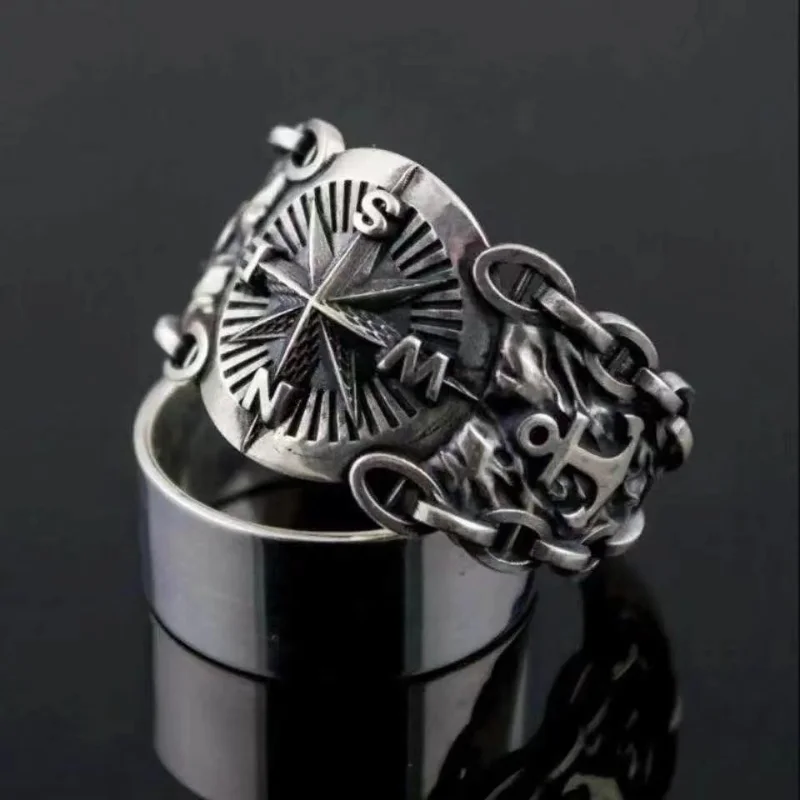

Vintage Trendy Men's and Women's Rings Are Domineering, Cool, Hip-hop Punk, Personalized and Creative Adjustable Accessories