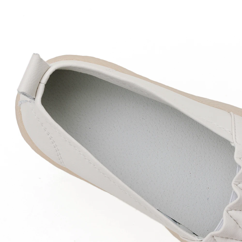 Women Flats Shoes 2021 New Fashion Summer Slip On Flat Heel Shoes For Woman Black Basic Flats 35-40