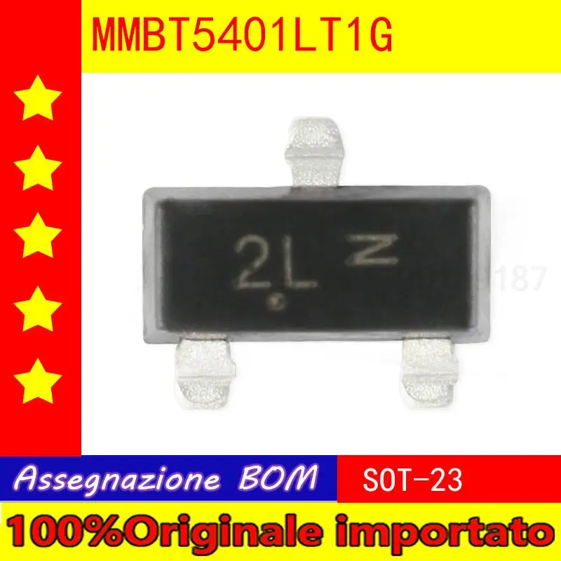 

10 шт./лот домашняя мебель MMBT5401LT1G печать 2 l SOT - 23 PNP Транзистор Триод SMD