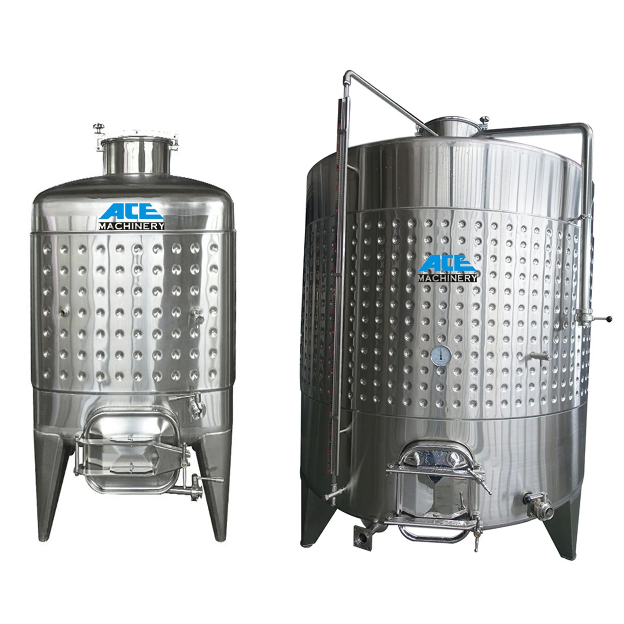 

Sanitary 100L 200L 300L Stainless Steel Wine Fermentation Tank 10000L