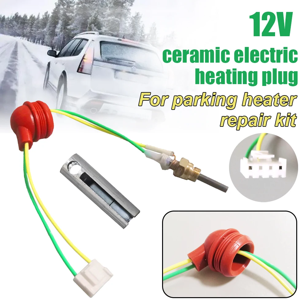 

12V 88W-98W Air Diesel Parking Heater Part +Wrench Car Truck Boat Parking Heater Ceramic Pin Glow Plug Fit Eberspacher D2 D4 D4S