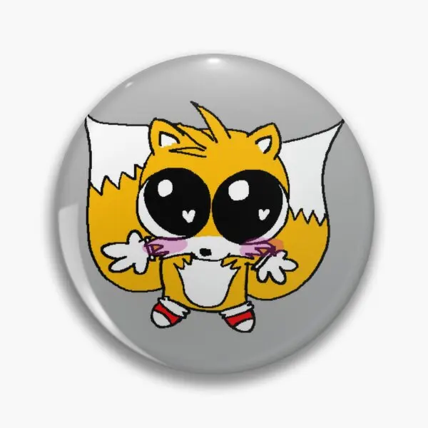 Goober Tails мягкая пуговица значок на воротнике металлический подарок забавные