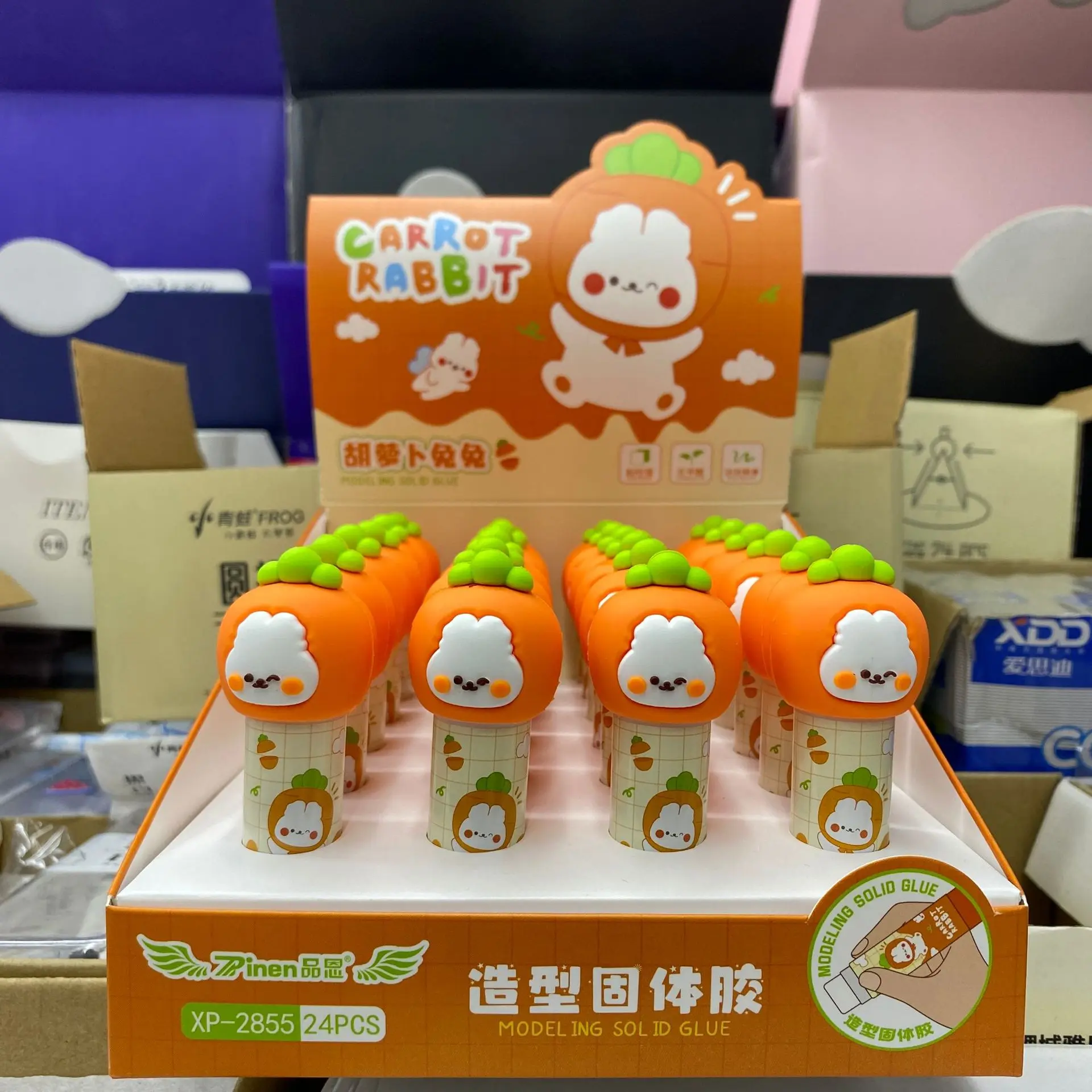 

Клеевые пистолеты с морковкой, Кроликом, 24 шт./партия