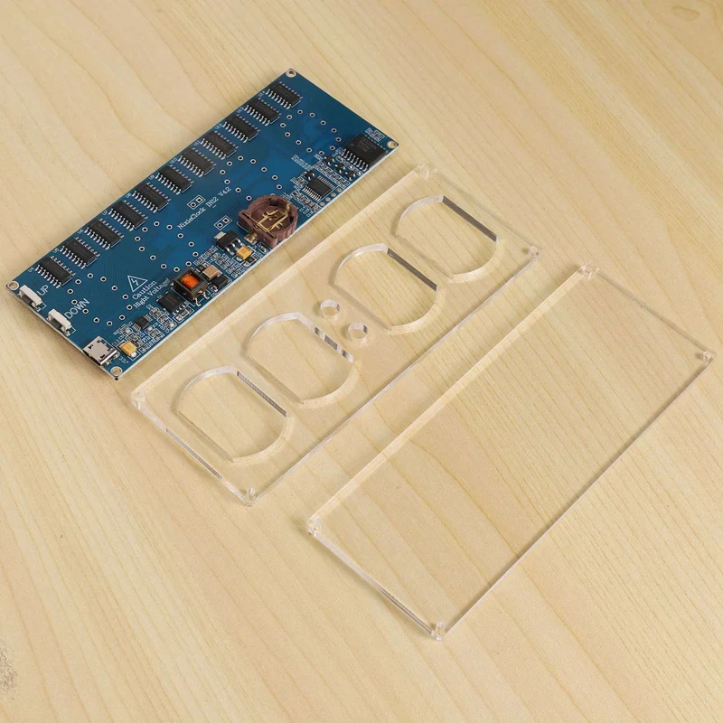 Diy In12 In-12 Nixie Tube Pcba комплект цифровых часов красивый подарок без трубок | Дом и сад