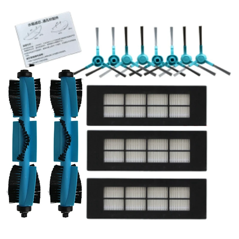 

Vacuum Cleaner Parts For Cecotec Conga 3090 Series Roller Brush Hepa Filter Side Brush Water Tank Filter Mop Pad Cloth