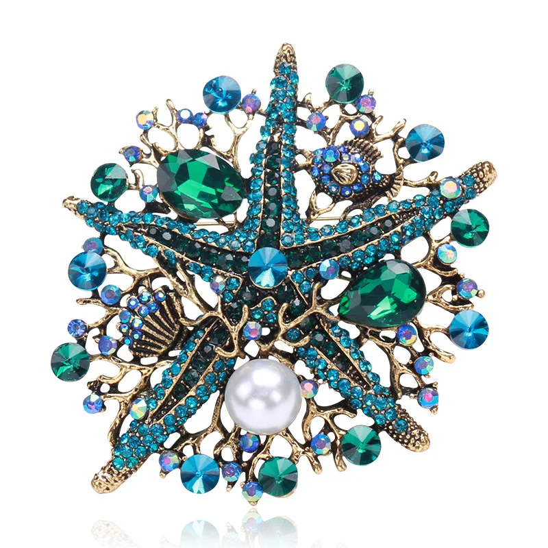 

Wedding Bridal Big Crystal Rhinestone Bouquet Brooch Shawl Pin for Women Flower Leaf Bouquet Brooch Feminist Lapel Pin Jewelry