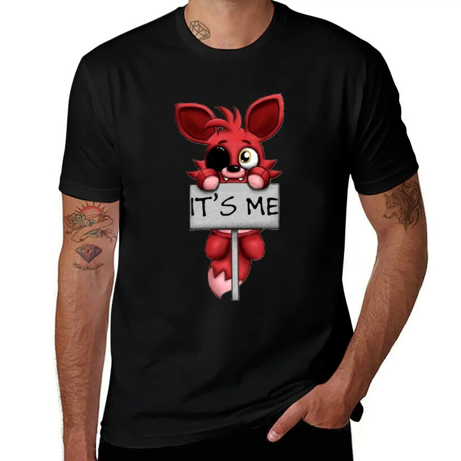 Футболка FNAF Five Nights At Freddys Foxy Fox винтажная футболка с аниме на заказ роскошная