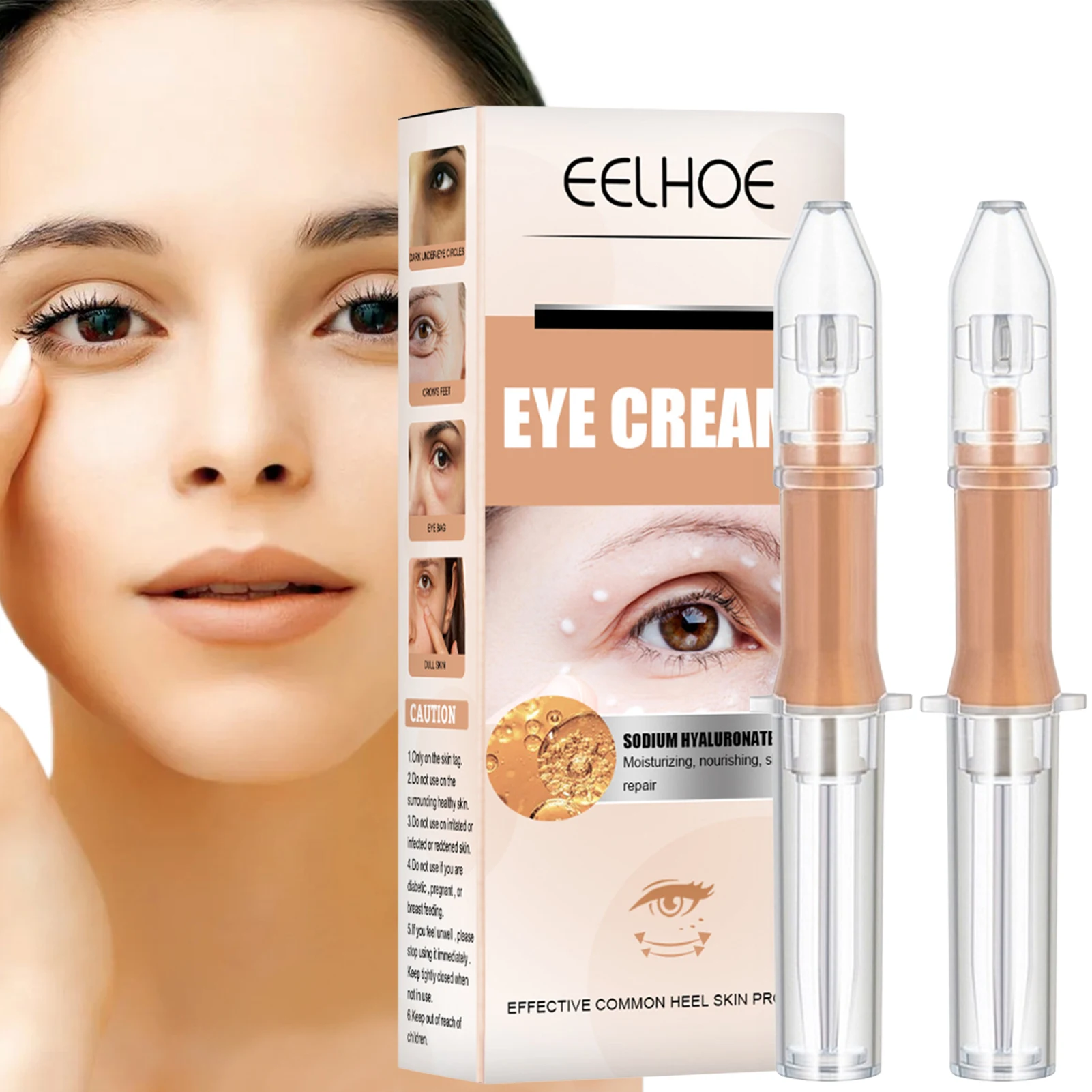 

Eye Cream For Dark Circles Deep Hydrating Eye Gel Deep Hydration Refreshing Lightening Eye Gel Eye Moisturizer Suitable For