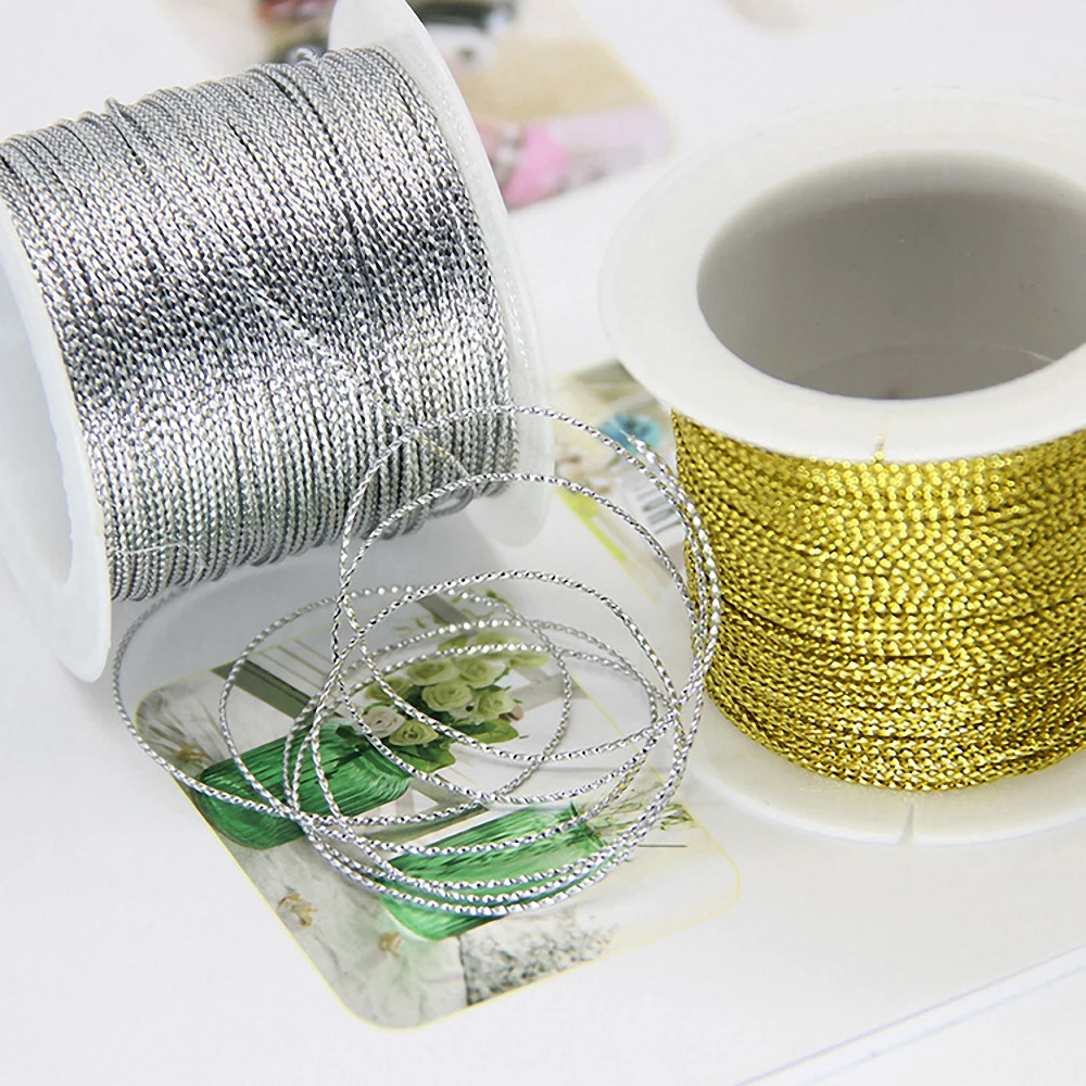 

20 Meters 1MM Cord Thread Cord String Strap Packaging Gifts Present Decorative Threads Line DIY Sewing Accessaries Supplies Gift