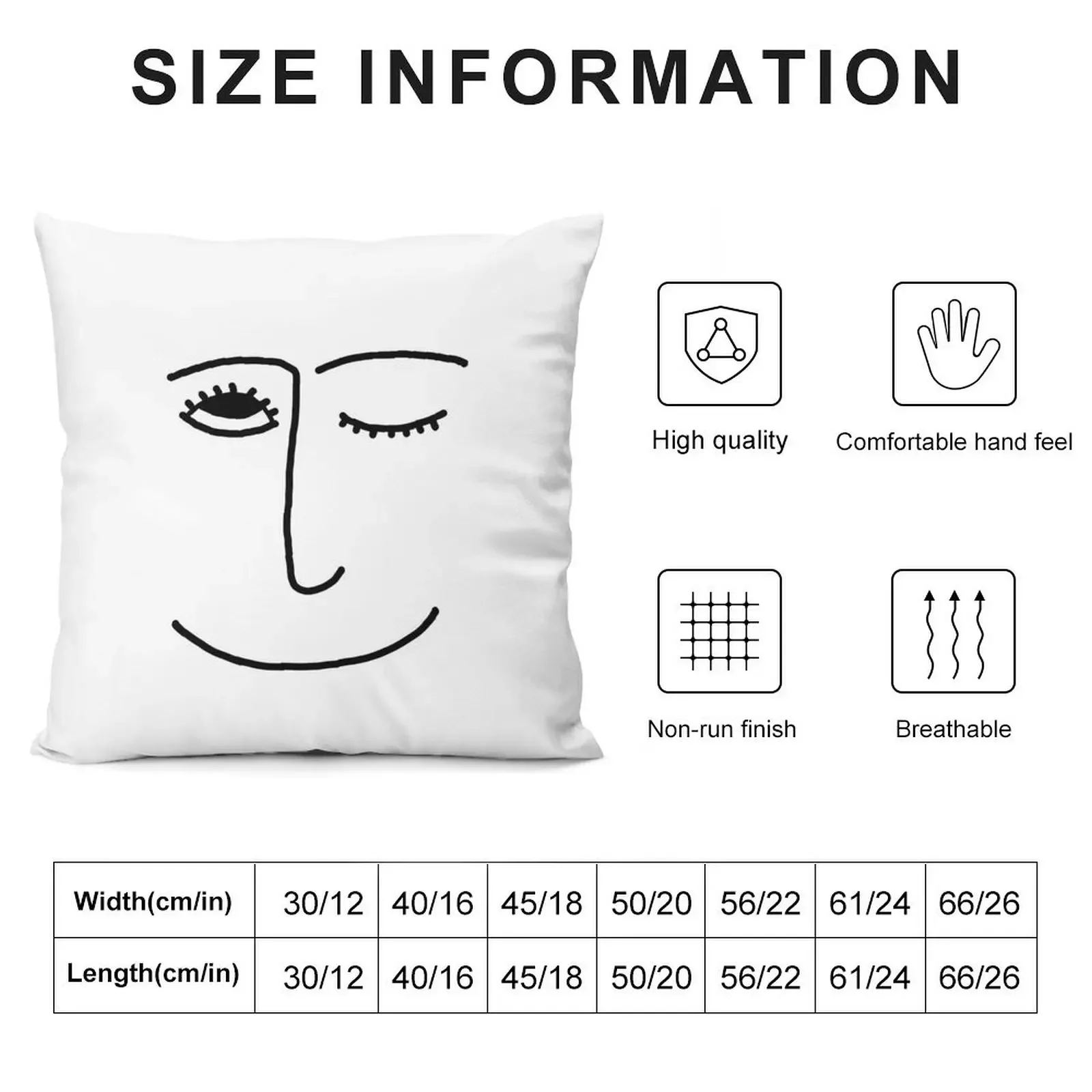 Фото Подушка Winky Face, декоративная подушка, рождественские украшения для дома, 2025, подушка для сидения №3