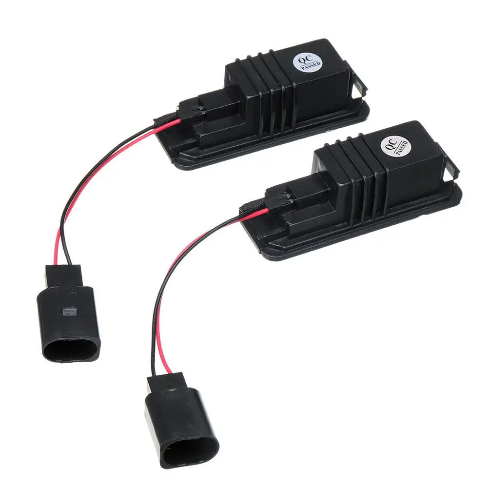 

2pcs Car LED License Number Plate Light For Golf MK4 MK5 MK6 B6 Lupo 9N For Exeo LIMOUSINE 2008-2013 For Leon2 2005-2012/Leon3 2