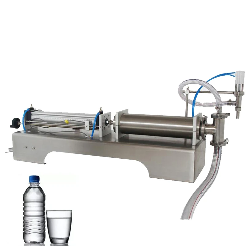 

Пневматическая поршневая машина для розлива жидкости для питьевого молока, воды, масла, одноголовочный жидкий наполнитель