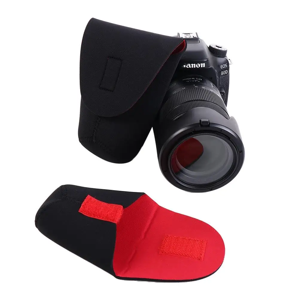 Неопреновая сумка для объектива камеры мягкая утолщенная DSLR S/M/L/XL/XXL
