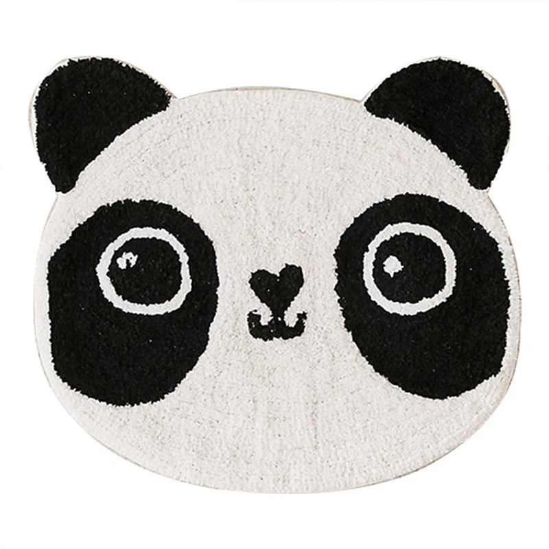 

Новые милые Мультяшные напольные коврики в виде панды, домашние рандомные коврики для ванной, туалета, нескользящий абсорбирующий напольны...
