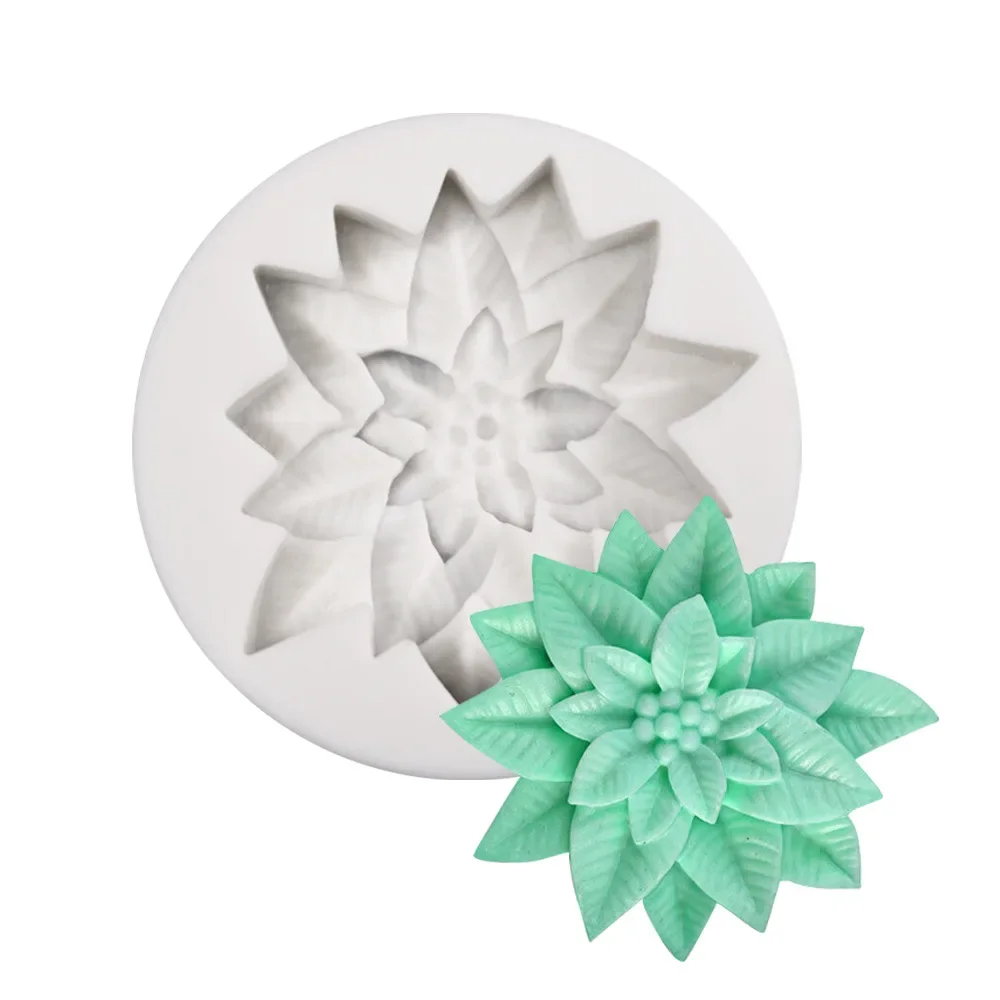 

Силиконовая форма для выпечки Christmas Holly Leaf