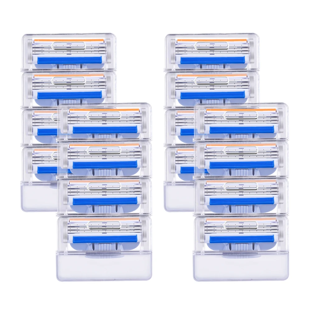 16 лезвий для бритвы мужской набор неэлектробритвы сменные головки 4 упаковки