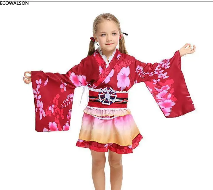 

Детский костюм для косплея для девочек, косплей Сонода, Umi, кимоно, кимоно Love Live, Nishikino, Maki, Honoka, Honoka, Eli, костюм, купальник