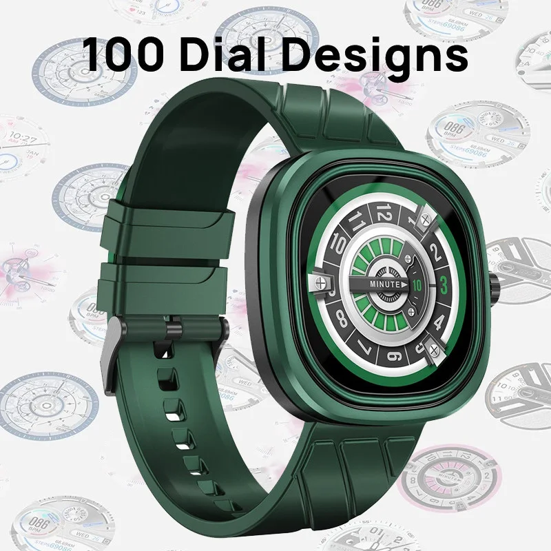 

Missgoal G32 Smart Watch 3ATM Waterproof Bluetooth-compati Wristwatch Heart Rate Monitoring Sports Watch For Women Men