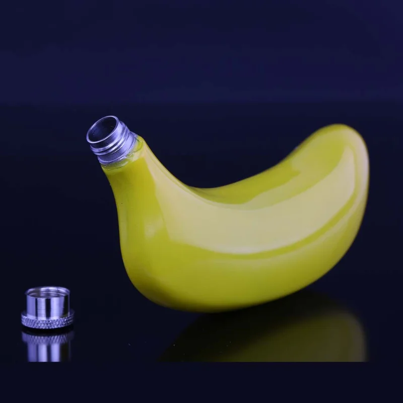

Banana Wine Pot 5-ounce 304 stainless steel fruit eco-friendly paint wine set KTV bar wine bottle