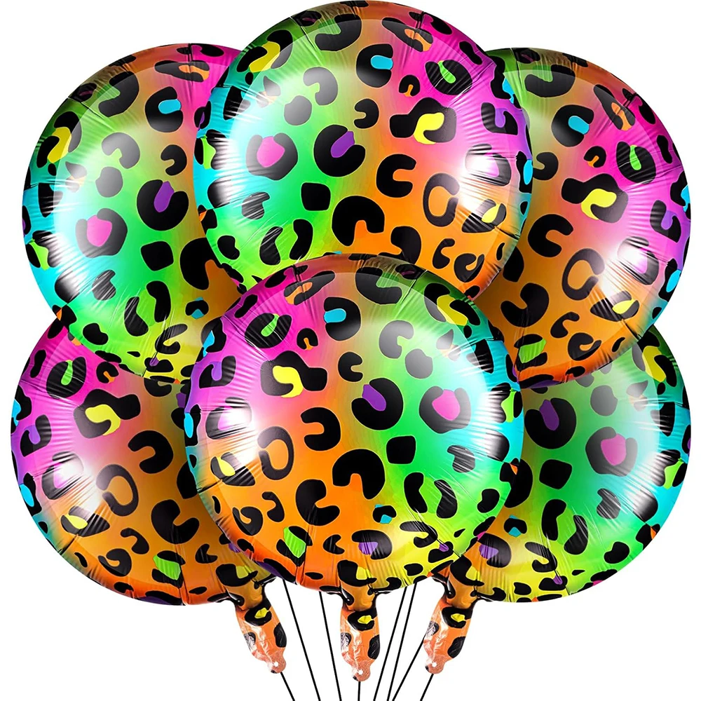 

10 шт. латексные шары с леопардовым принтом Мtrong Te