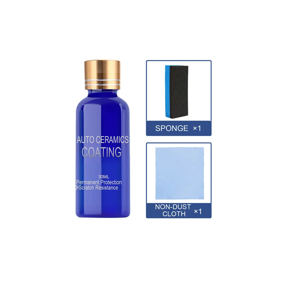 

Automotive Polishing Kit Car Ceramic Coating Hydrophobic Restorant Sponge Anti-corrosion Liquid Multifunctional