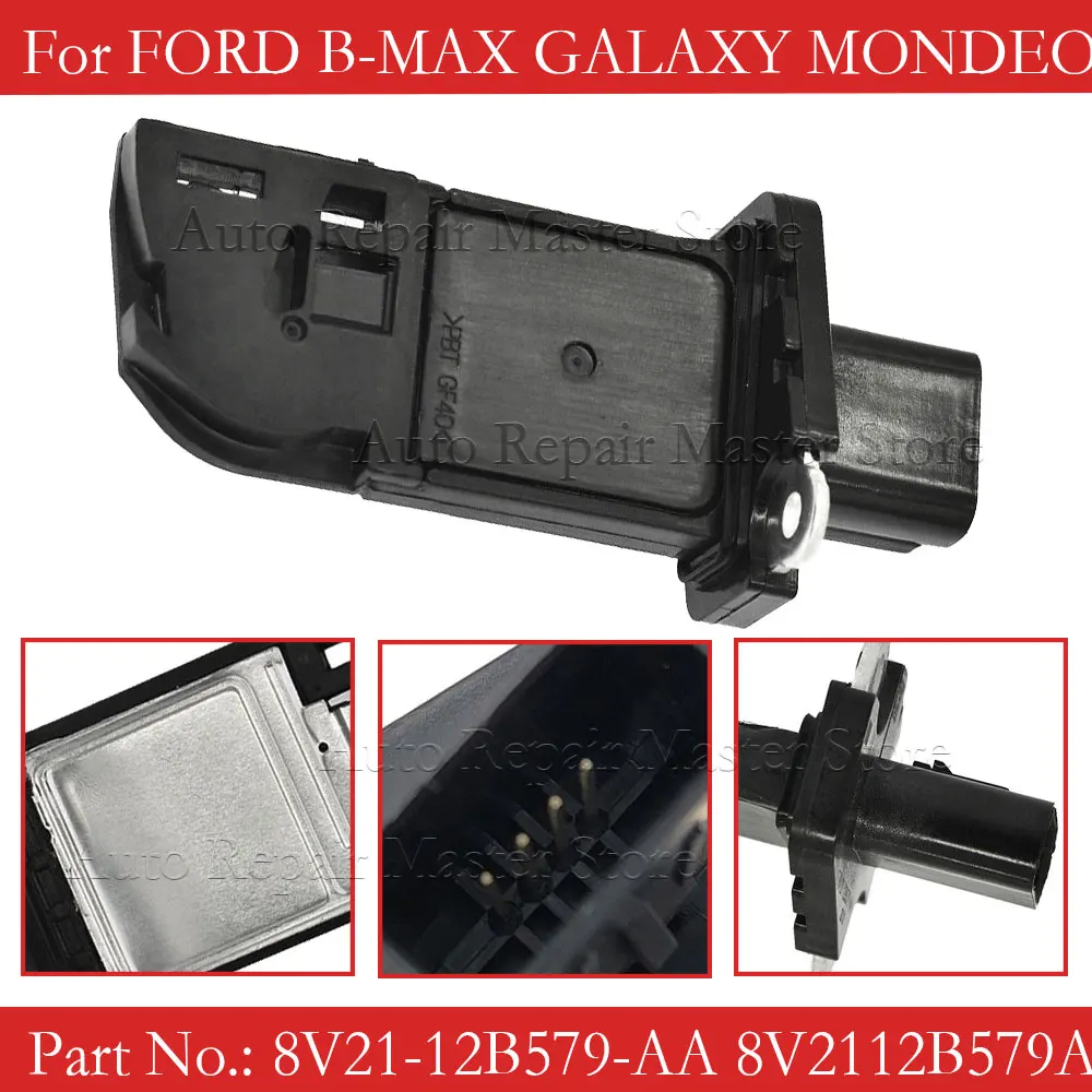 8V2112B579AA AFH70M-83 8V21-12B579-AA для Ford B-Max Fiesta MK6 Galaxy Mondeo MK4 Ranger Датчик массового расхода
