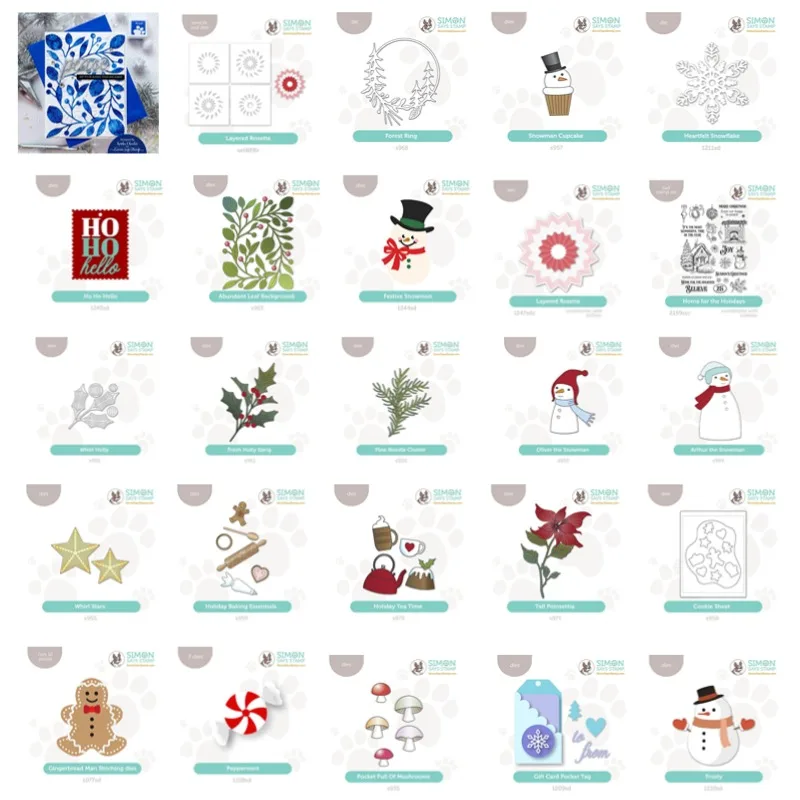 Вафельный снеговик Холли Праздничная розетка Подарок Рождественские