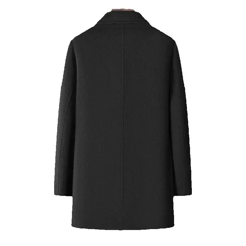 Новое поступление 2024 мужской плащ из 100% шерсти пальто мужские куртки 9868