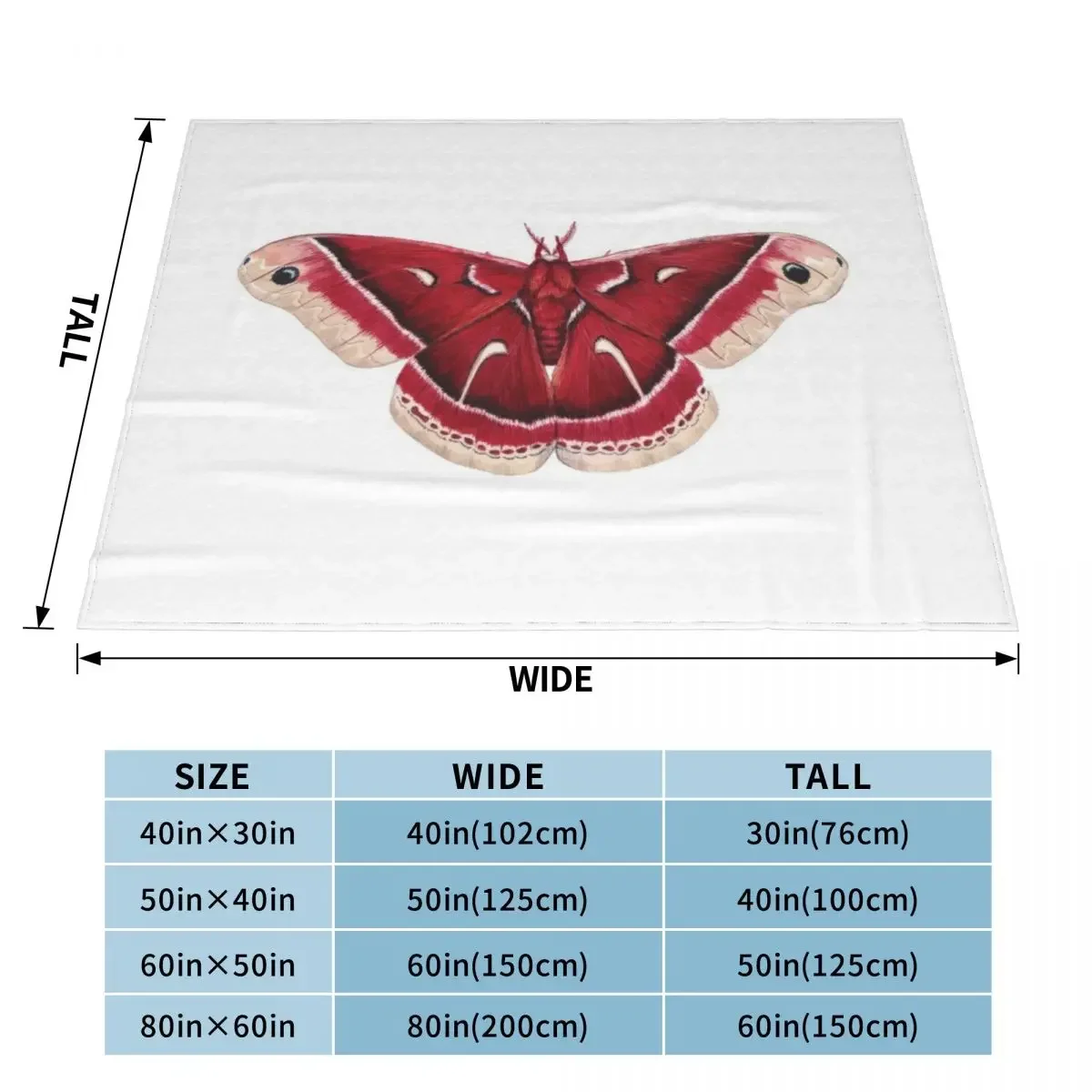 Одеяло Ceanothus Silkmoth (Hyalophora euryalus) покрывала диваны для украшения дорожное одеяло