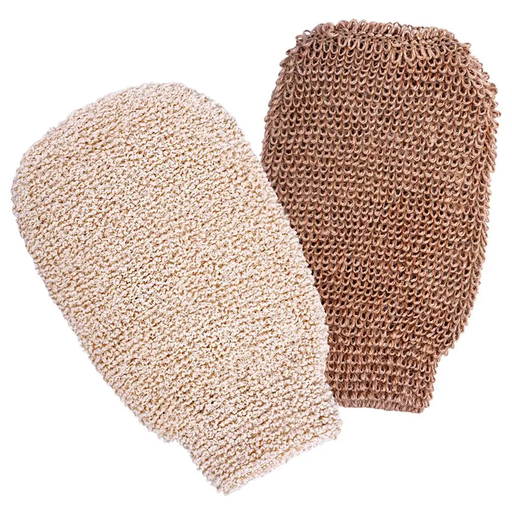 

2PCS/Set Peeling Exfoliating Gloves Shower Body Brush Fingers Bath Towel Peeling Mitten Body Scrub Gloves Bath Spa Foam Shower