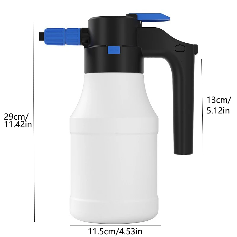 

Пневматический Пенный Пистолет LEIBOO Для Мойки Автомобилей, Беспроводной, Высокого Давления, С Зарядкой, Пенная Насадка