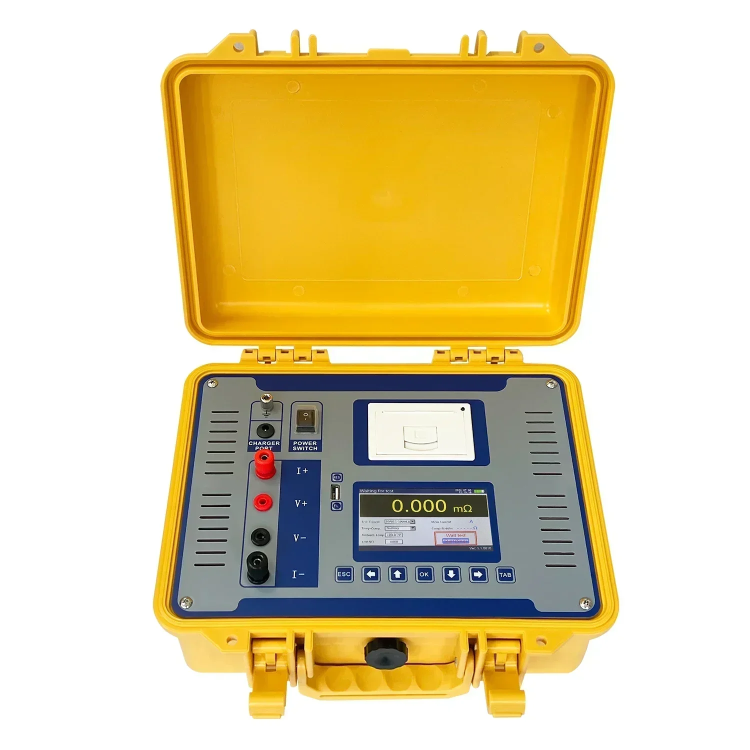 Тестер сопротивления обмотки постоянного тока измеритель скорости Измеритель