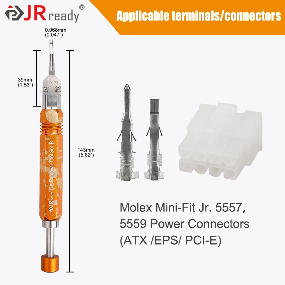 

JRready Экстрактор штифтов для Molex MX3.0