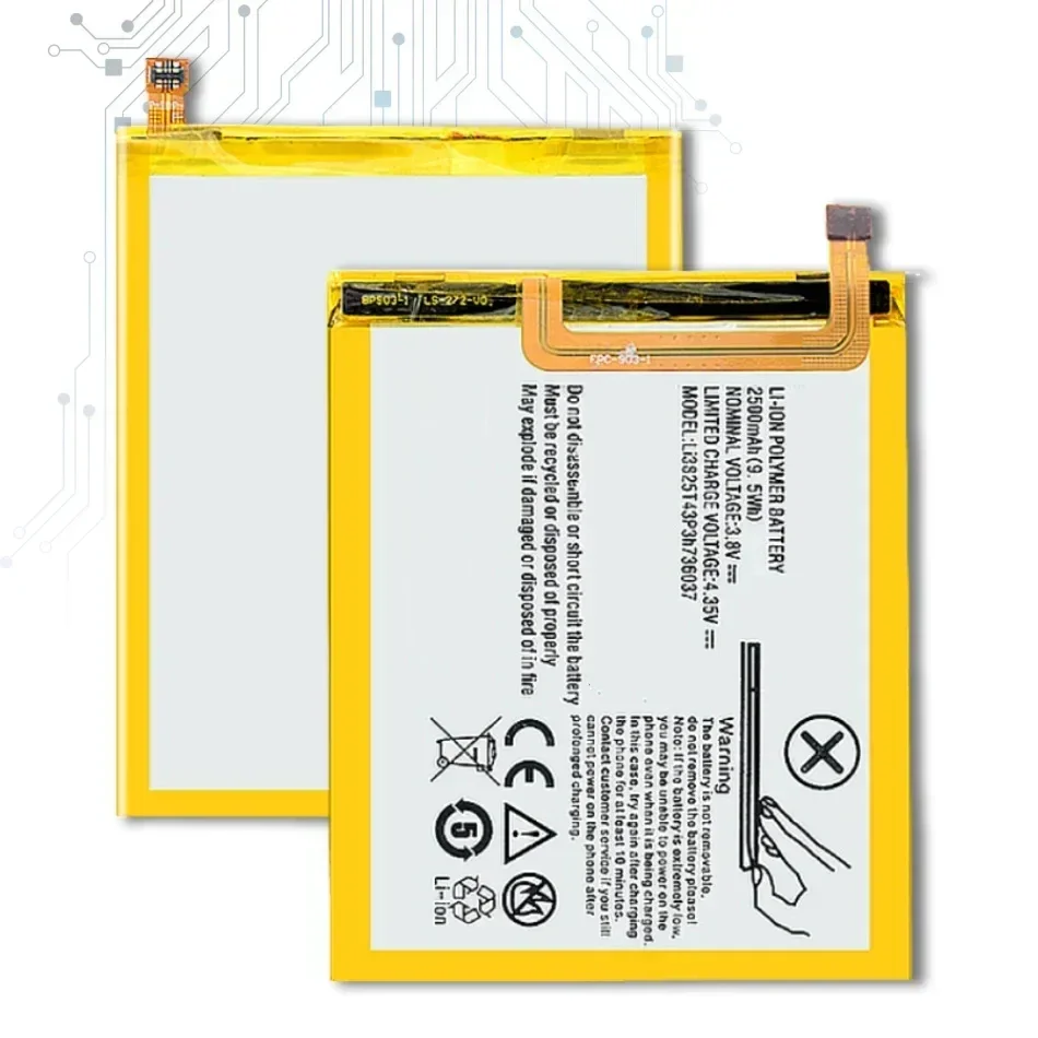 Аккумулятор 2500 мАч для ZTE Blade A2 V7 Lite V7lite Dual SIM BV0720 Li3825t43p3h 736037 Мобильный телефон +