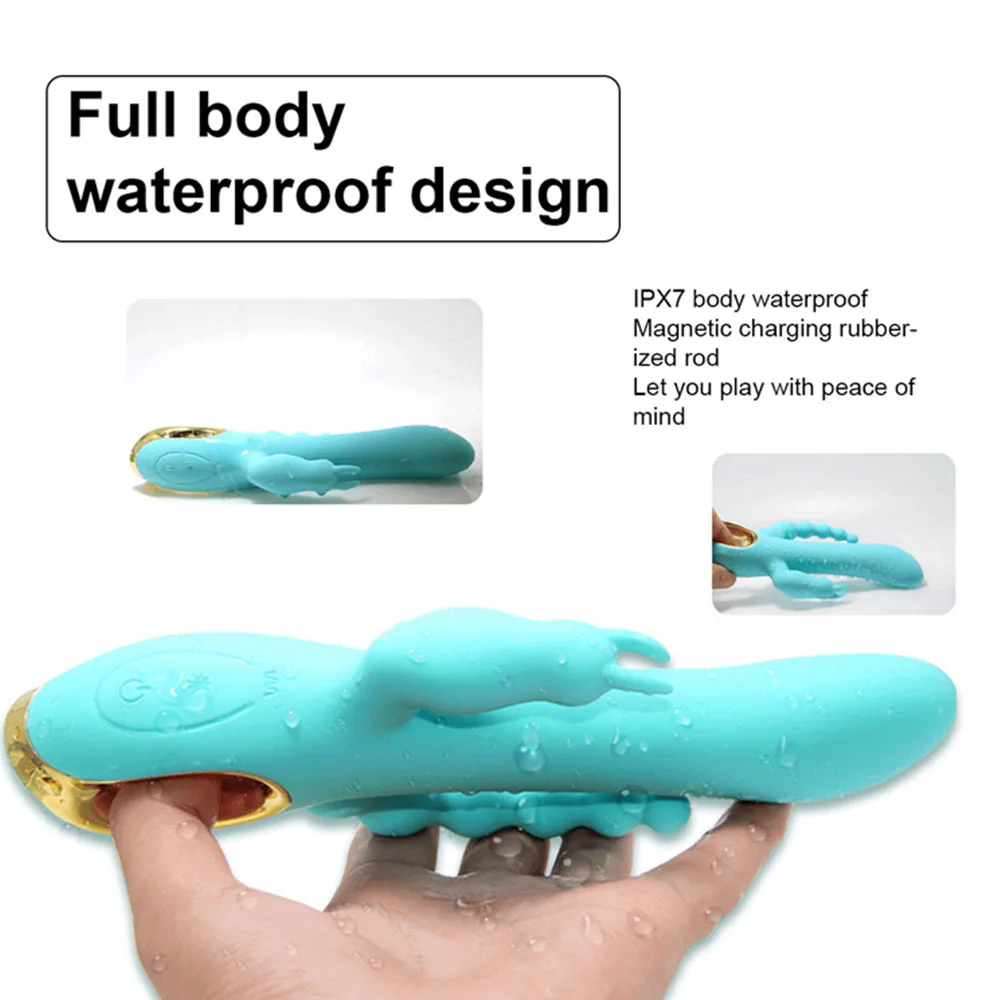 Фаллоимитатор вибратор массажер для точки G Стимулятор клитора вагинального