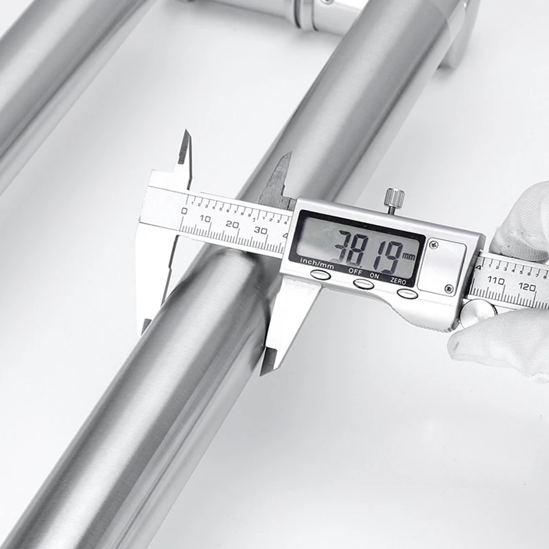 Двусторонняя круглая трубчатая дверная ручка Kensharp для поверхностного монтажа