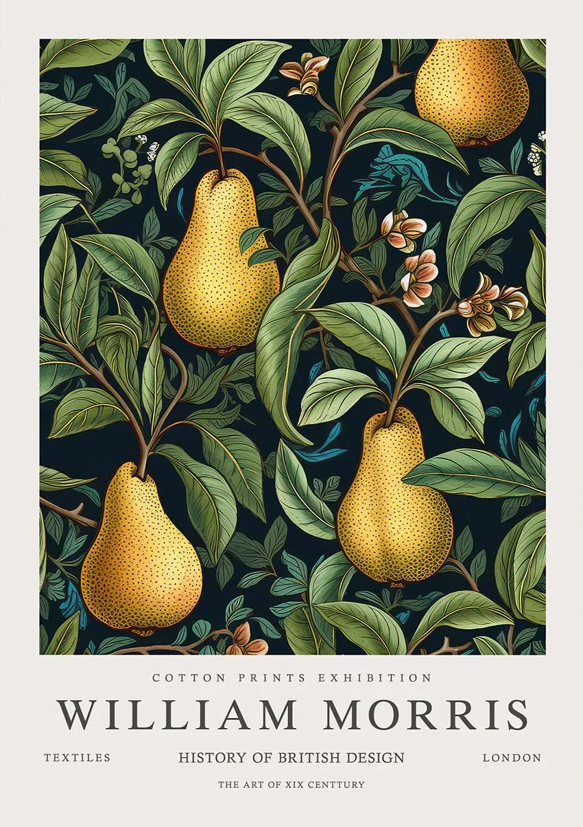 

Печать на холсте Уильям Моррис с животными