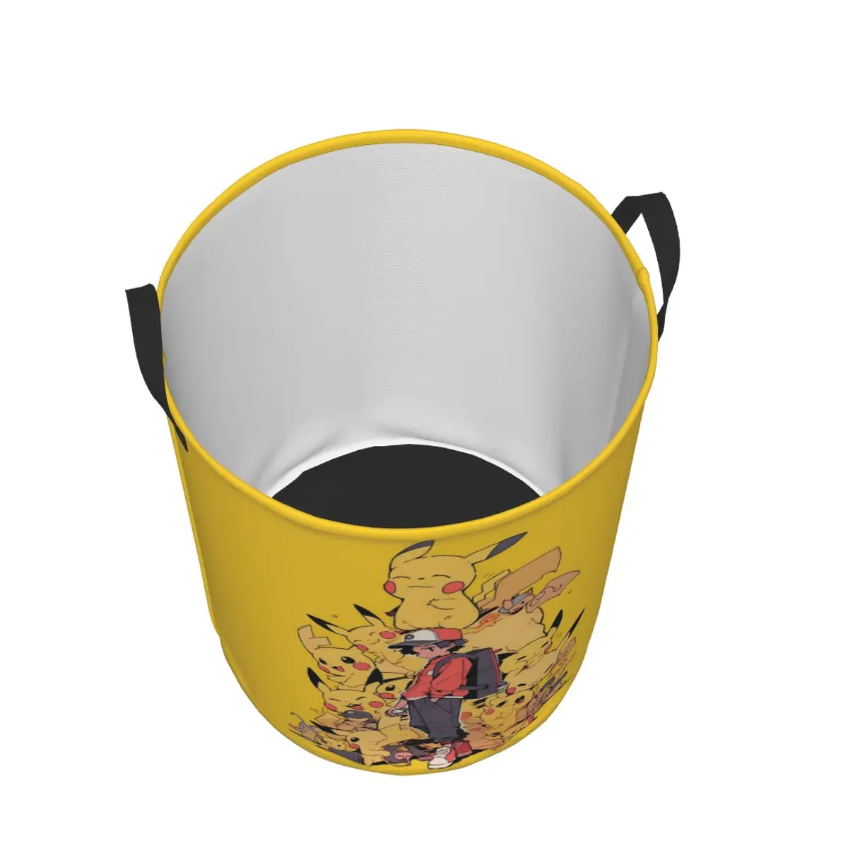 Custom P-Pikachus аниме корзина для белья Складная Большая хранения одежды детская